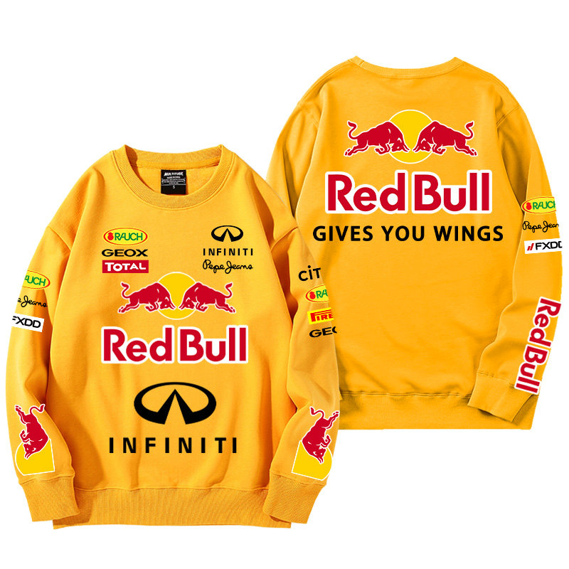 Sweatshirt Infiniti Red Bull Racing Coton Homme Col Rond